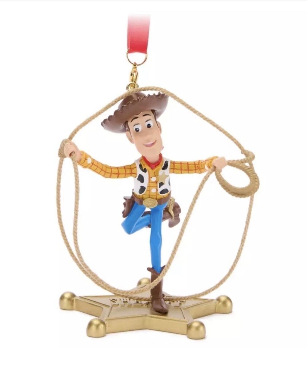 Disney Parks 2025 Toy Story Sheriff Woody Lasso Christmas Ornament